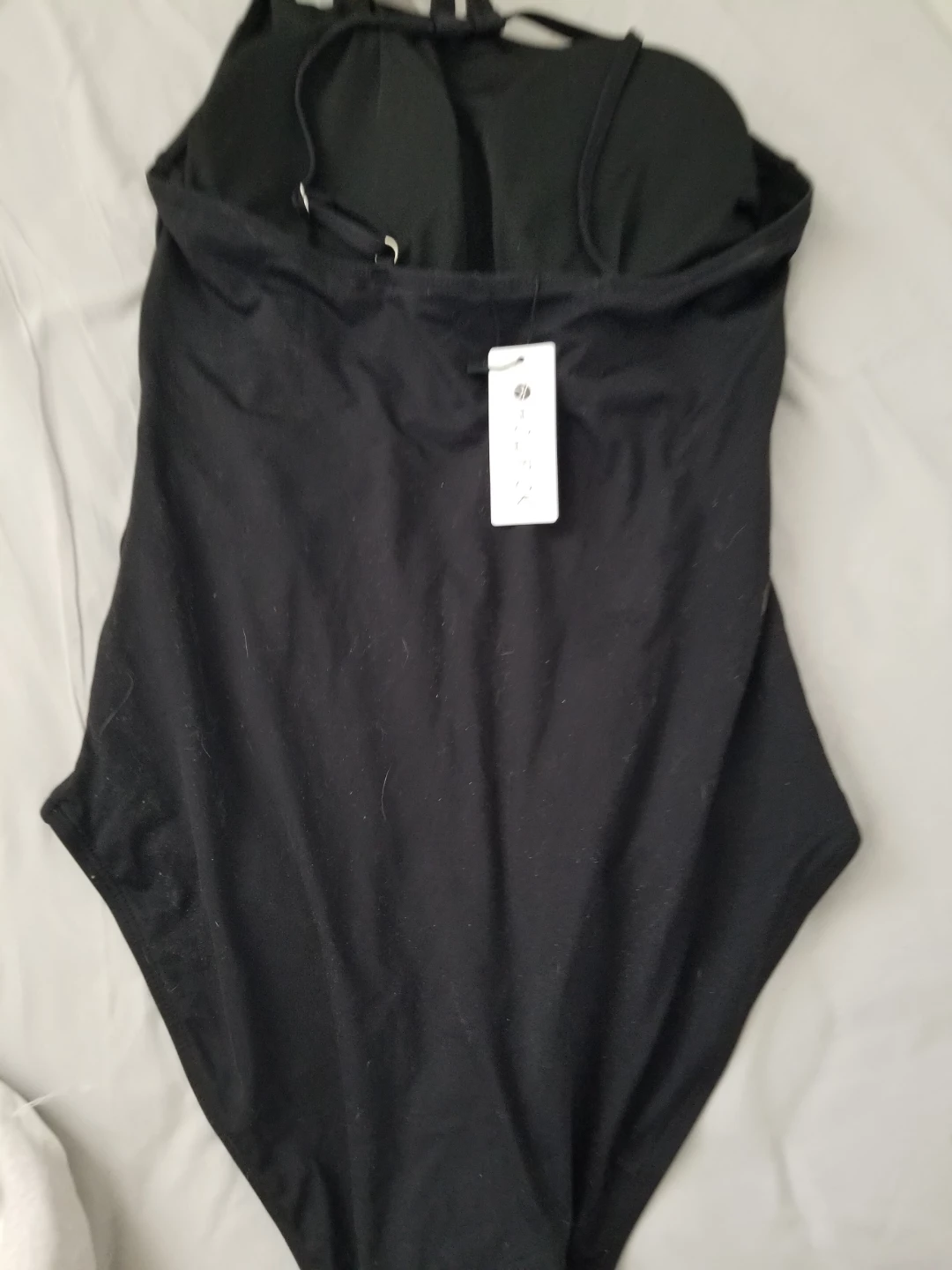 HOLIPICK Black One-Piece Swimsuit - Size XL - photo 2
