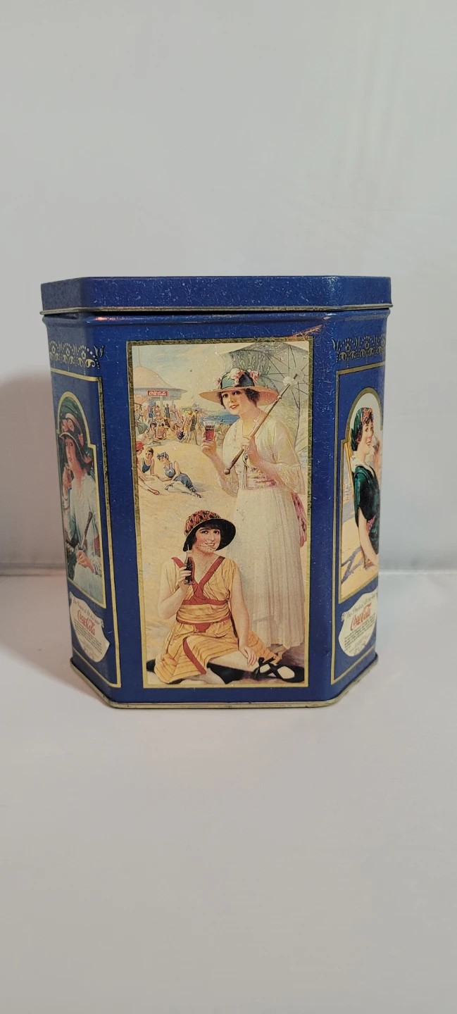 Vintage Coca-Cola Decorative Tin
