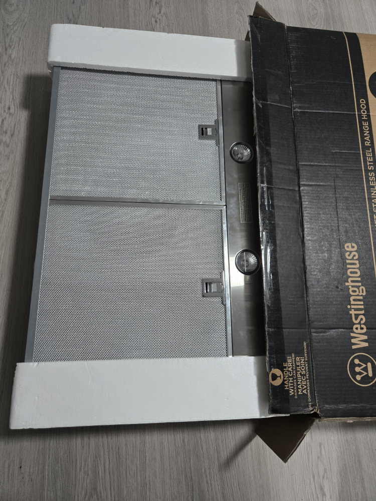 Westinghouse 30" Under Cabinet Stainless Steel Range Hood - photo 4