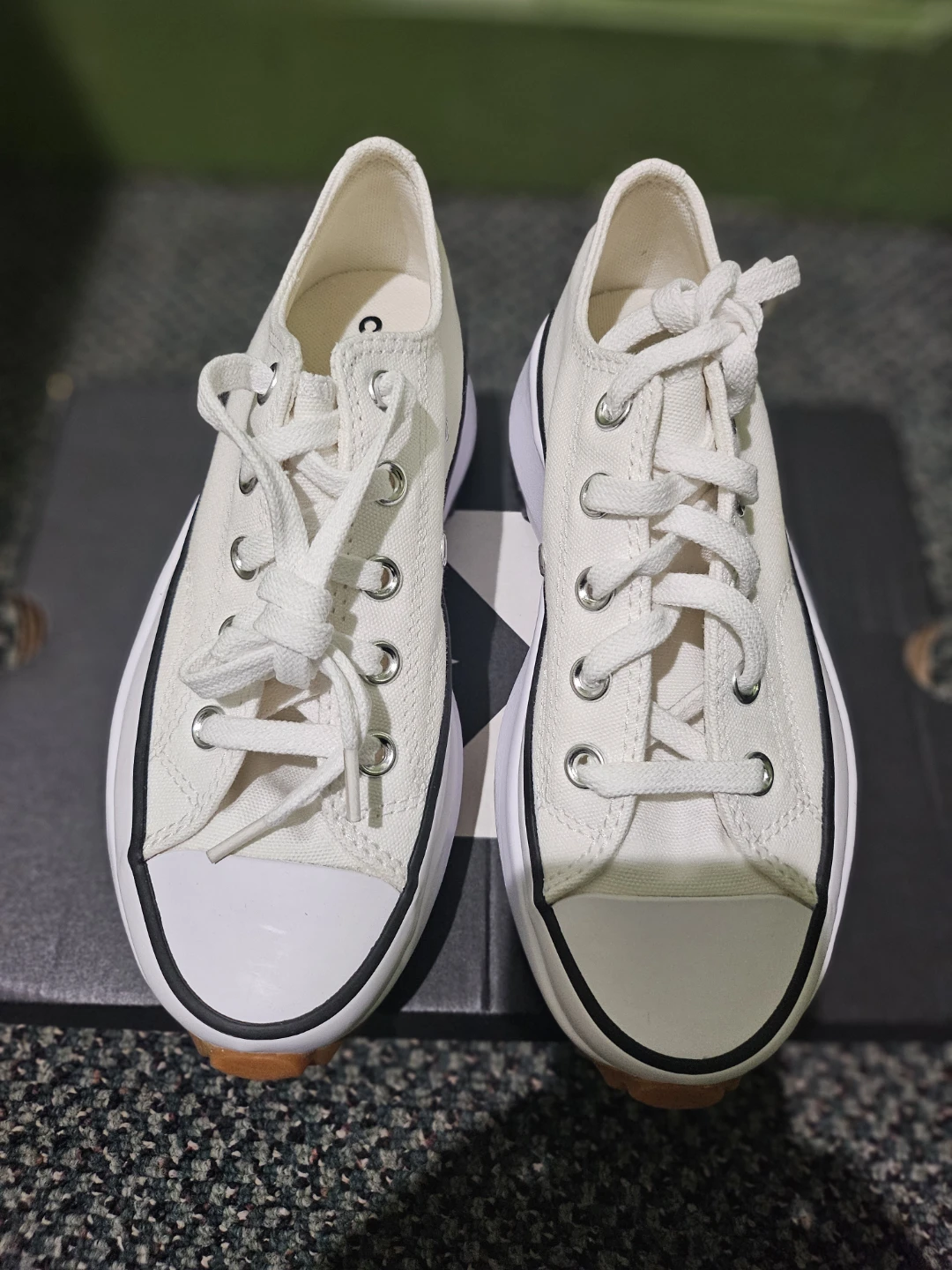Converse Run Star Hike sneakers - White, Size 7.5 - photo 3