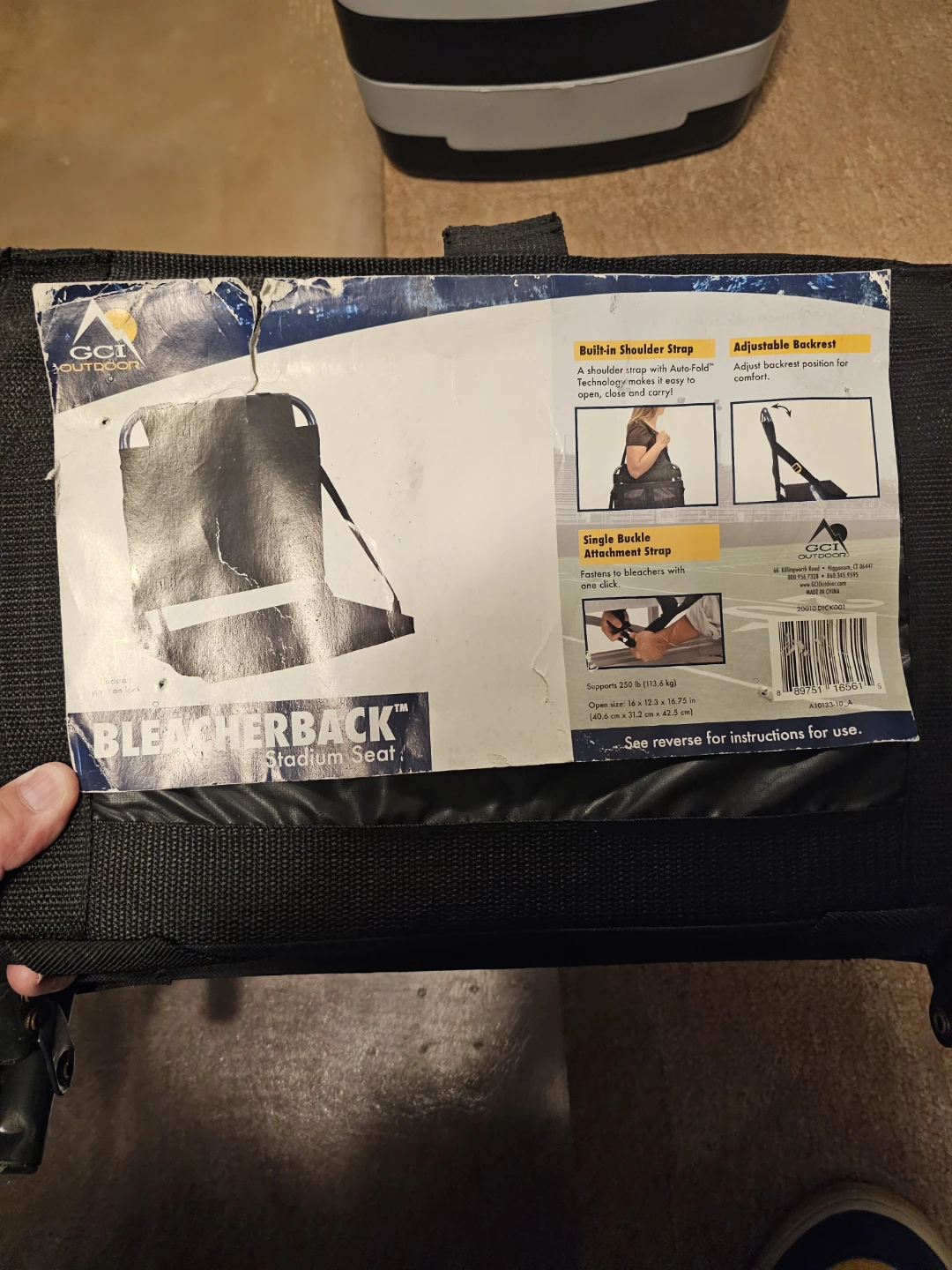 GCI Outdoor BleacherBack Stadium Seat - photo 5