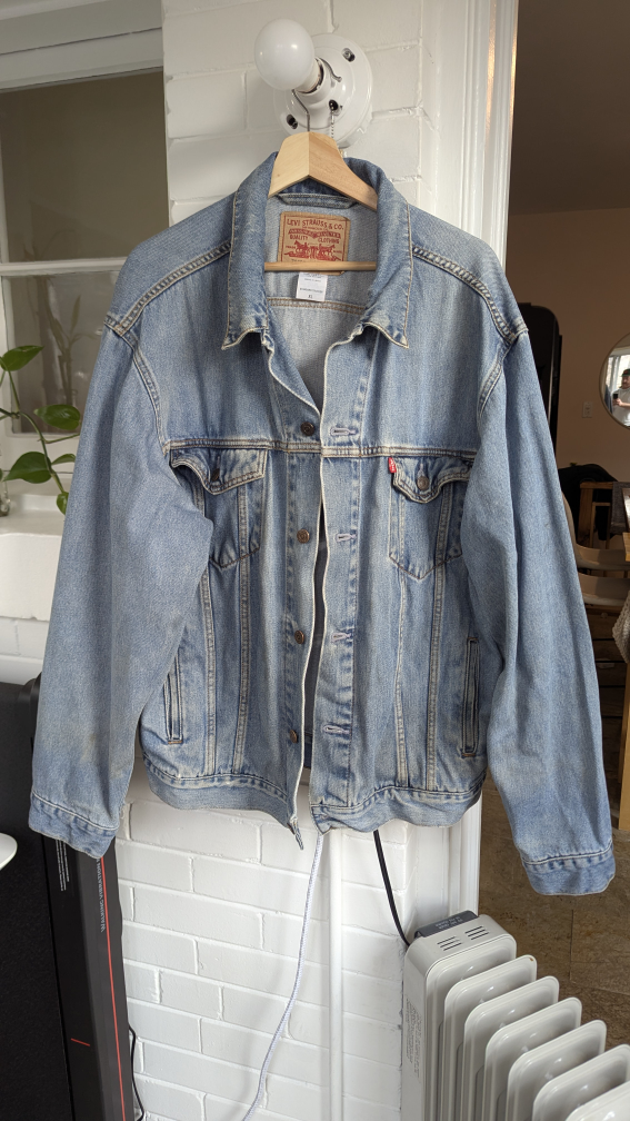 Levi's Vintage Men's Denim Trucker Jacket 70507, XL