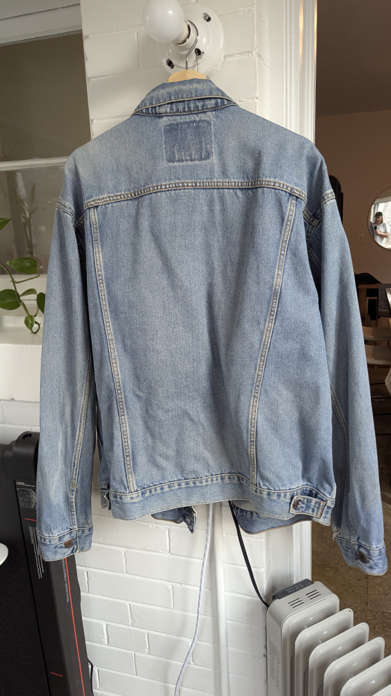 Levi's Vintage Men's Denim Trucker Jacket 70507, XL - photo 2