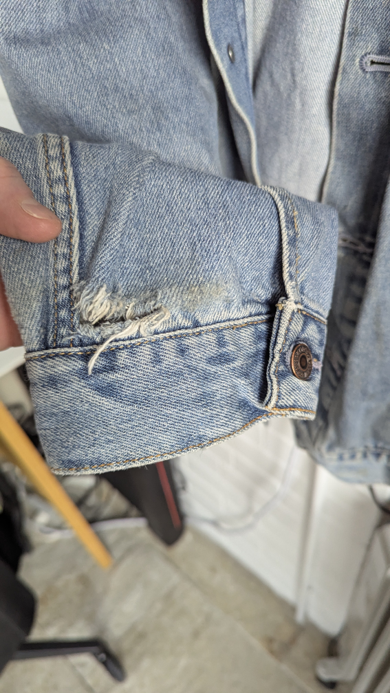 Levi's Vintage Men's Denim Trucker Jacket 70507, XL - photo 4