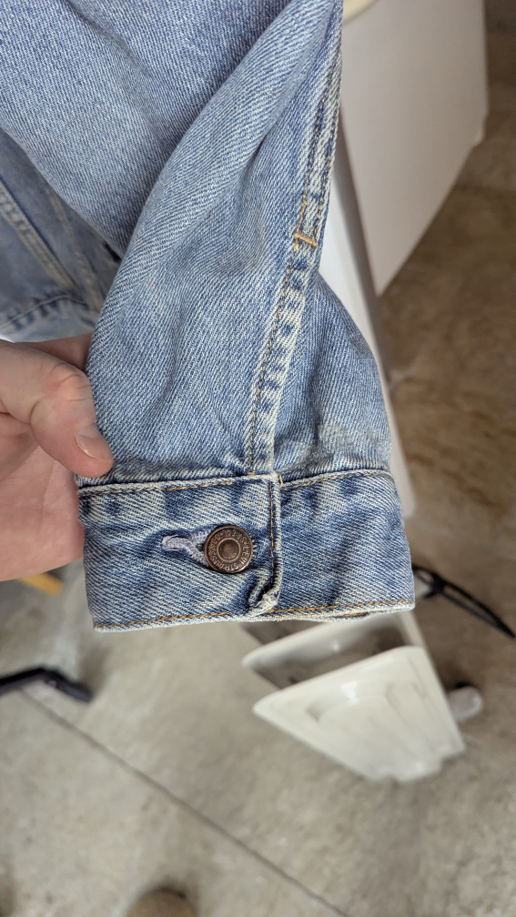 Levi's Vintage Men's Denim Trucker Jacket 70507, XL - photo 5