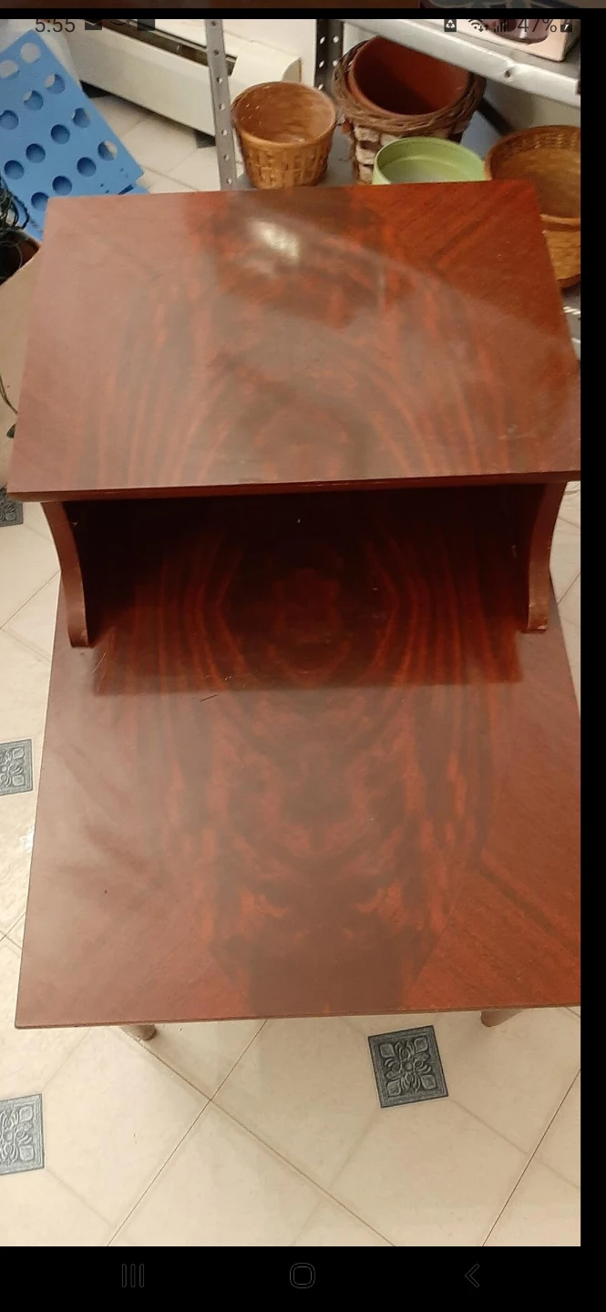 Mid Century Wooden side table - photo 2