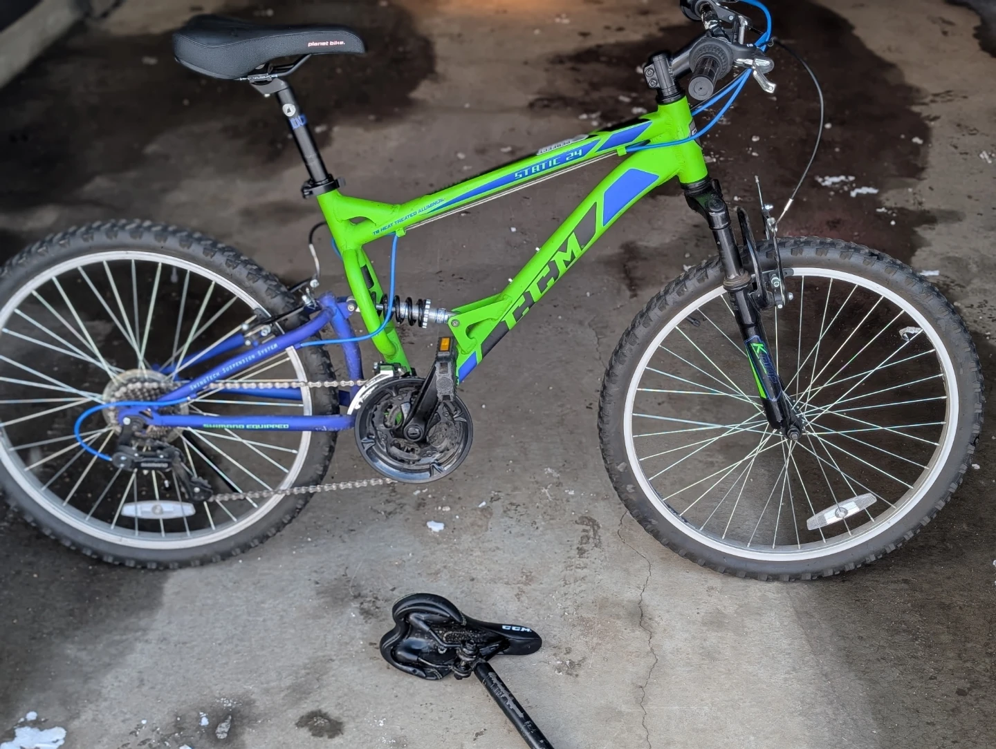 24" CCM Dual Suspension Bike - photo 2