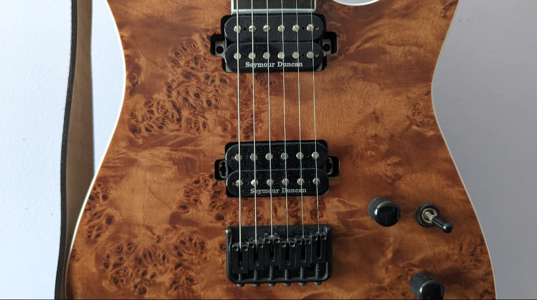 Jackson Pro SL2P MAH Carmel Burl Electric Guitar - photo 3