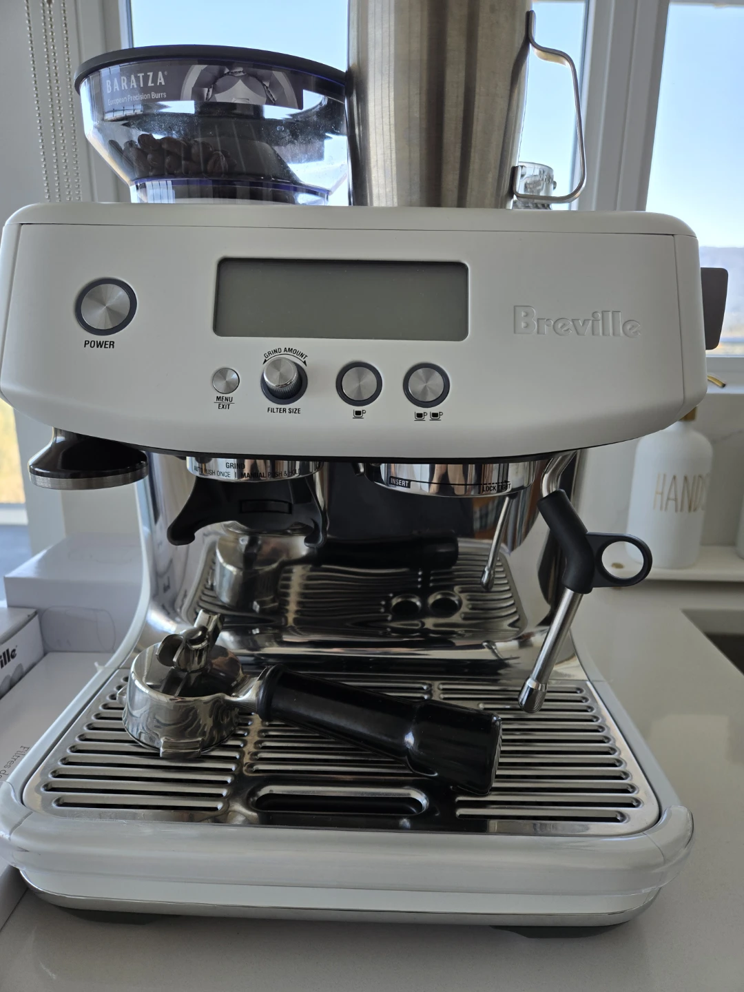 Breville Espresso Machine with Baratza Grinder and Accessories - photo 2