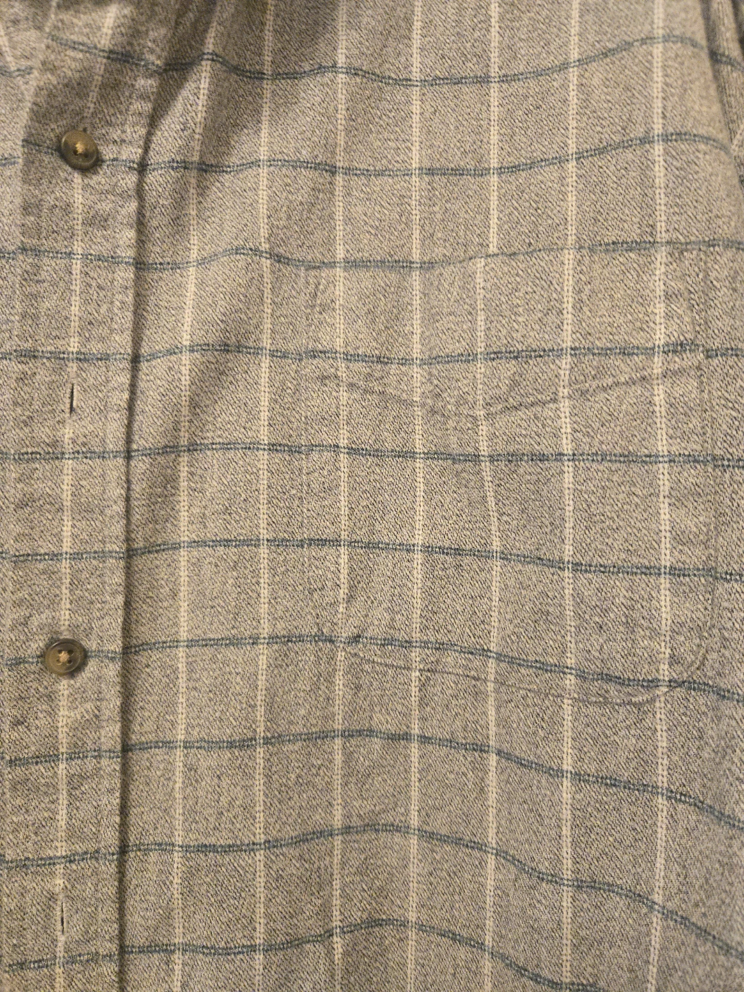 HB Men's 4XL Plaid Long Sleeve Button-Up Shirt - photo 2