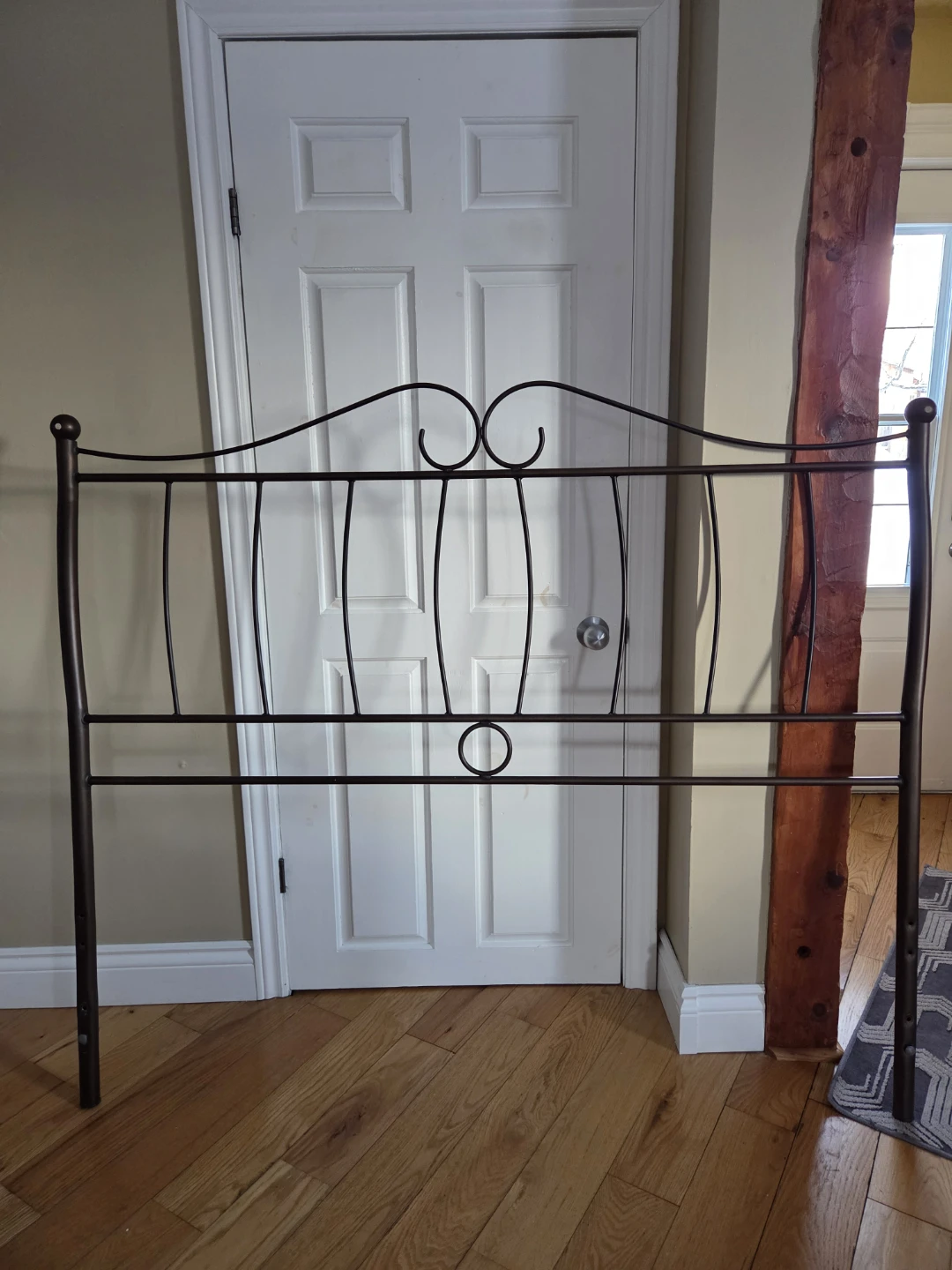 Metal Headboard Queen - Bronze - photo 3