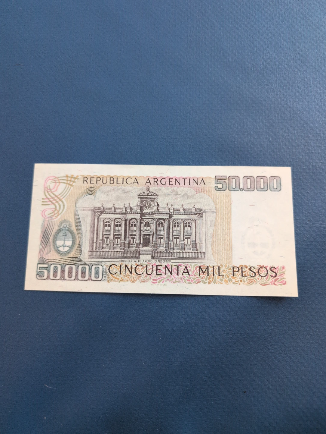 Argentina 50,000 Pesos Banknote - photo 2
