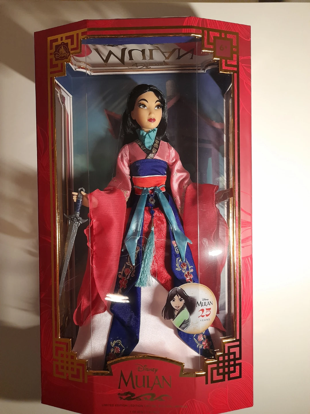 Disney Mulan Limited Edition Doll - 25th Anniversary