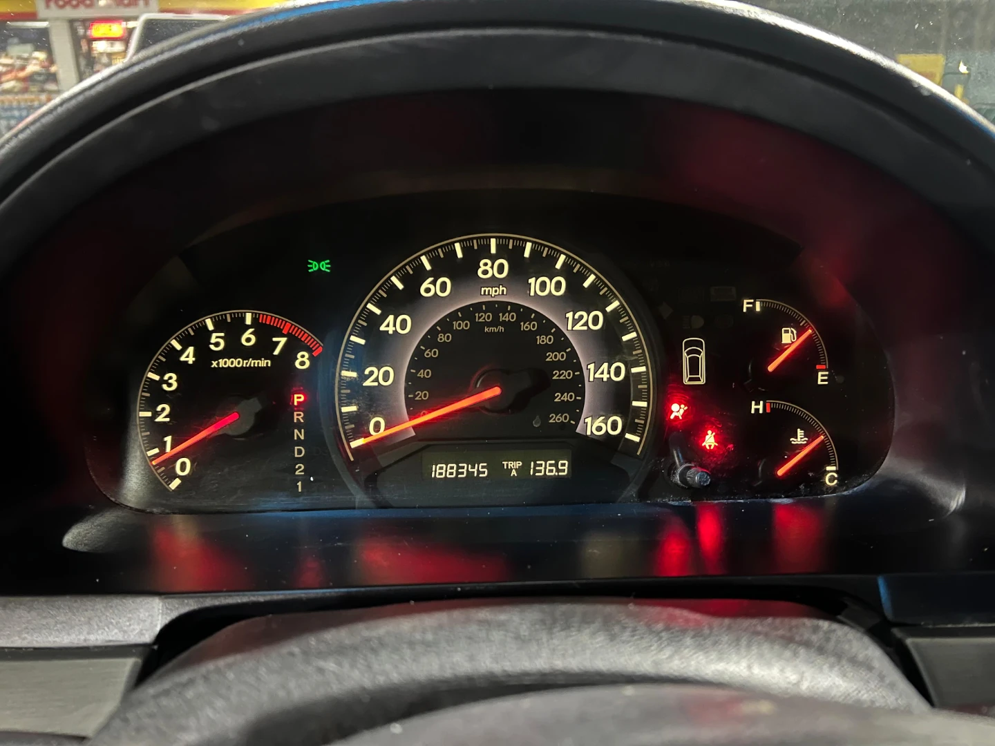 Blue Honda Odyssey Minivan - photo 4