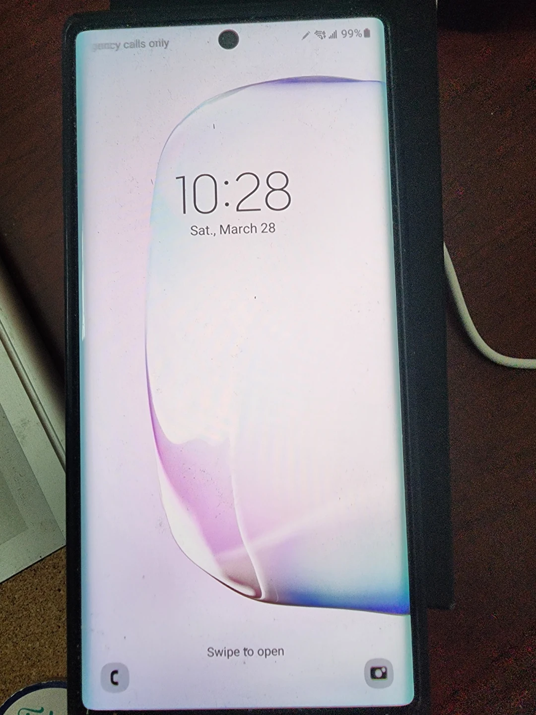 Samsung Galaxy Note 10 SM-N970W Aura Glow - photo 3