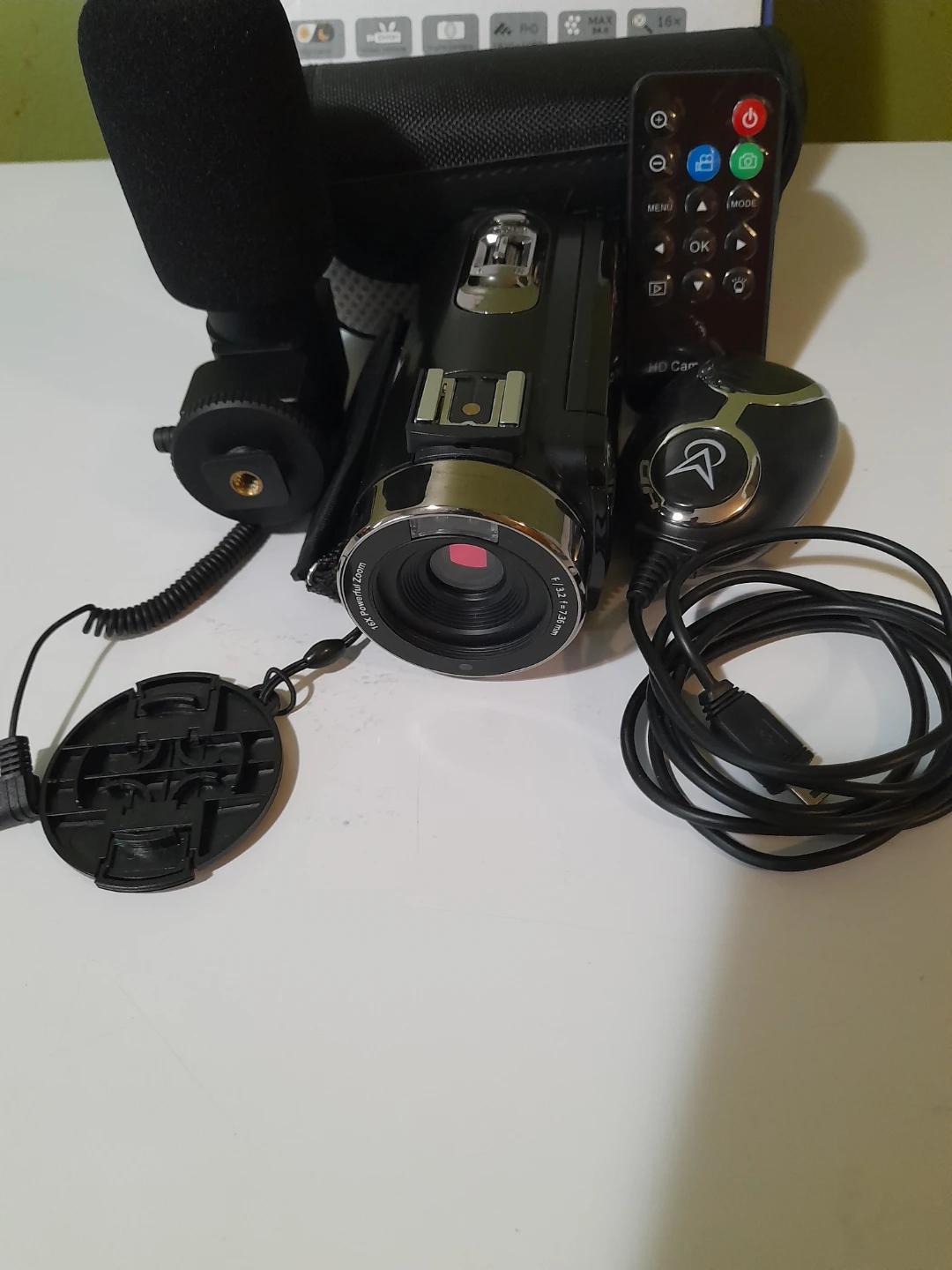 HD Digital Video Camera with 16x Powerful Zoom - photo 4