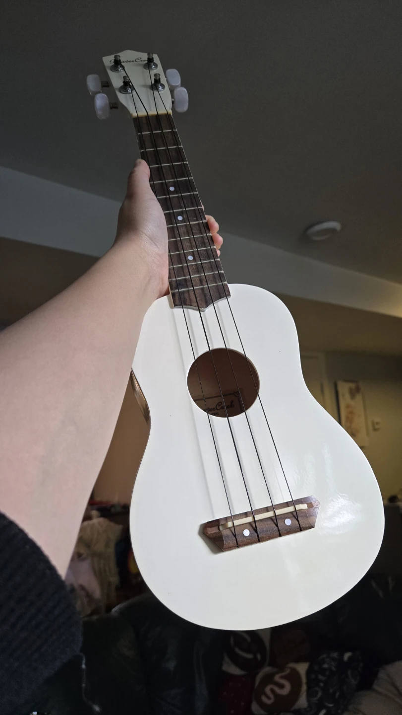 White Ukulele