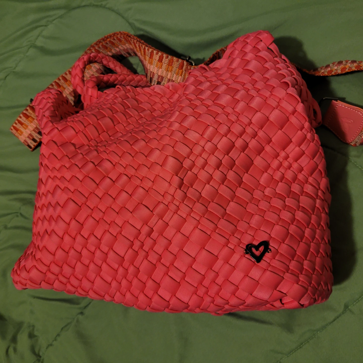 PreneLove Woven Tote Bag - Pink - photo 2