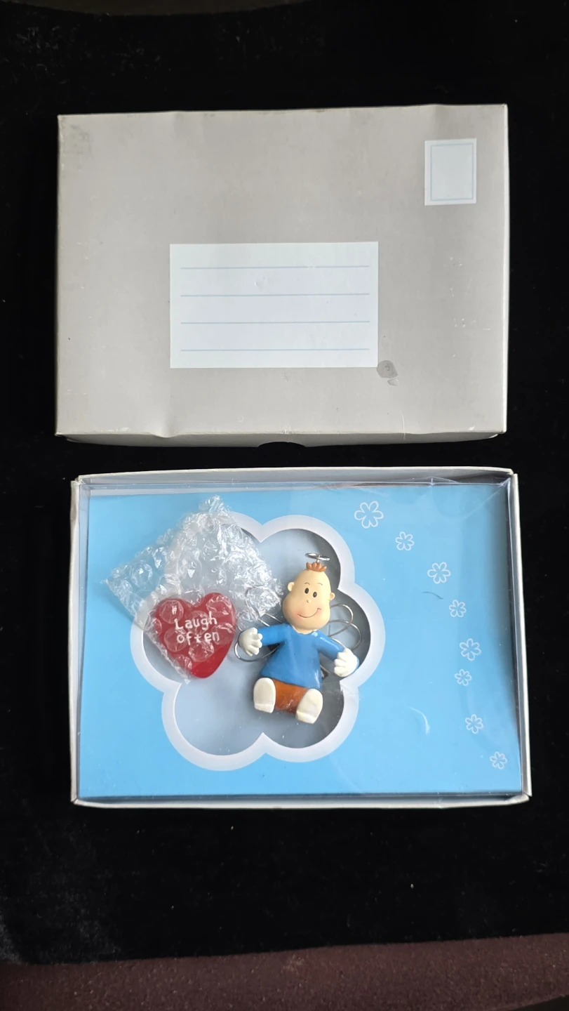 Cherished Teddies "Laugh Often" Heart Ornament