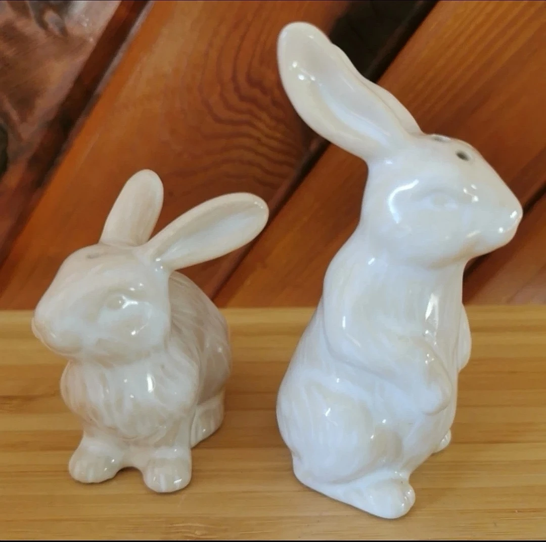 Vintage Bunny Salt And Pepper Shakers - photo 2