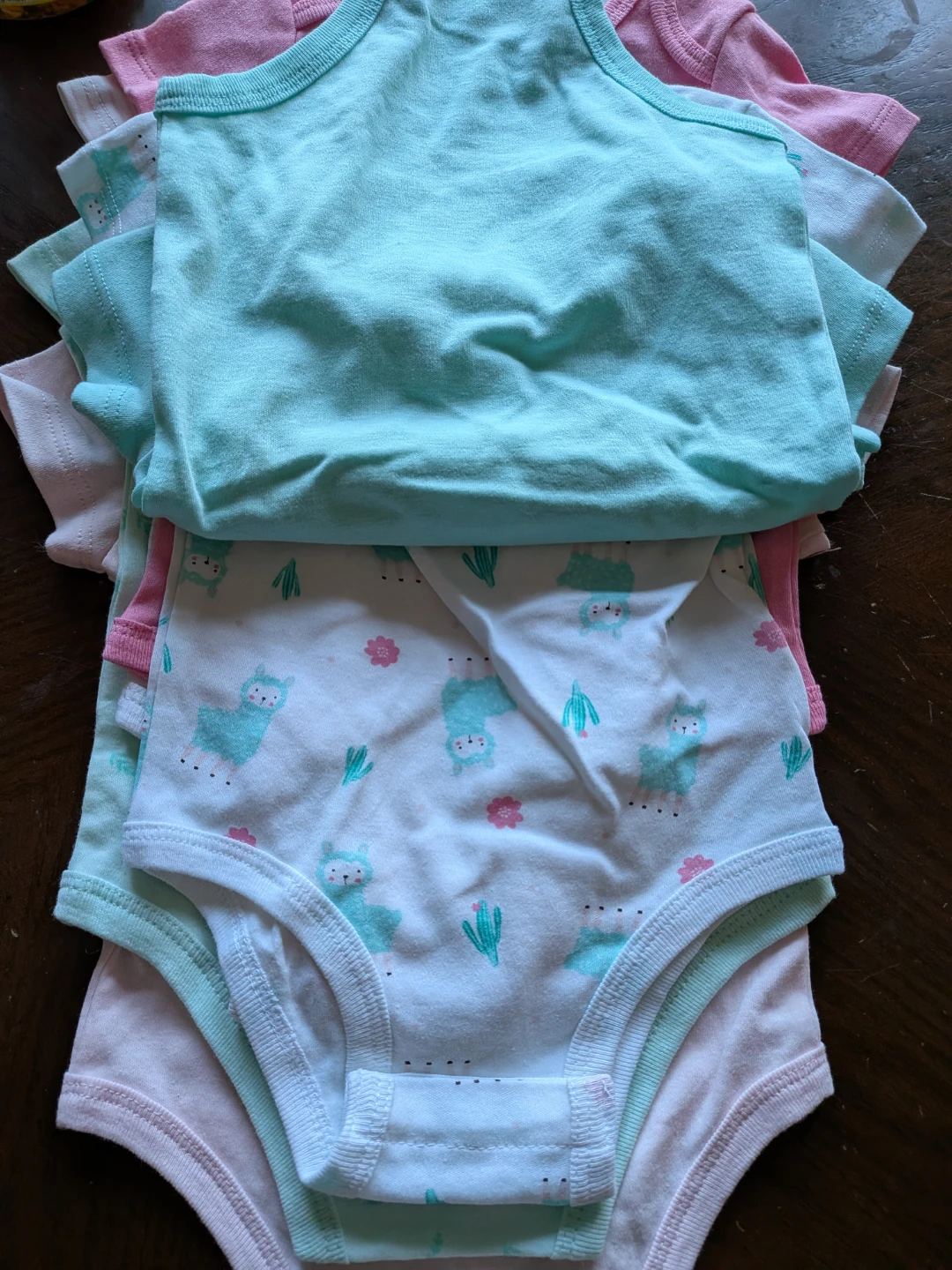6pack Rococo baby girl onesies - 18months Brand New - photo 2
