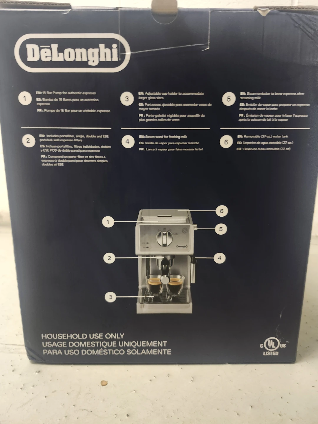 DeLonghi Espresso and Cappuccino Maker - photo 2