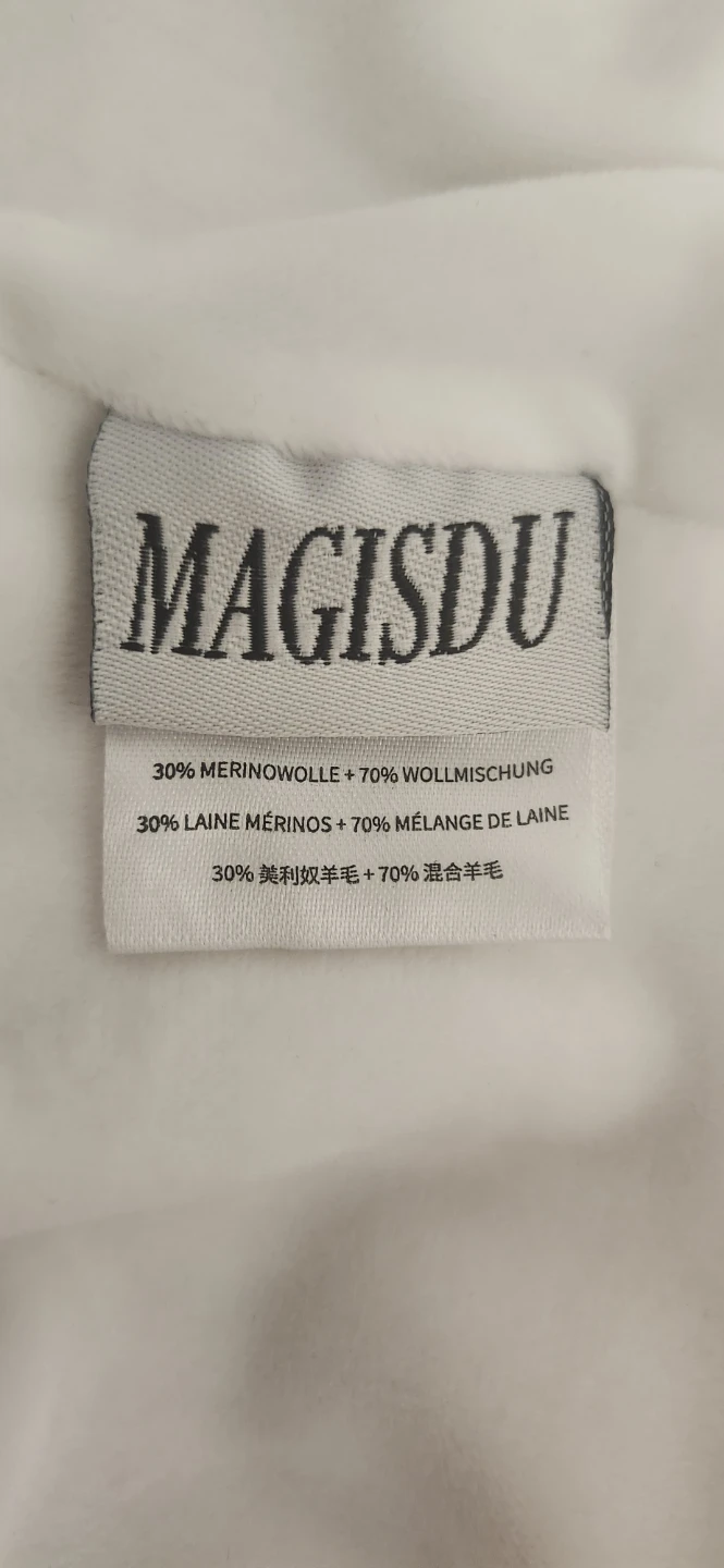 MAGISDU Ribbed Knit Beanie - Cream - photo 3