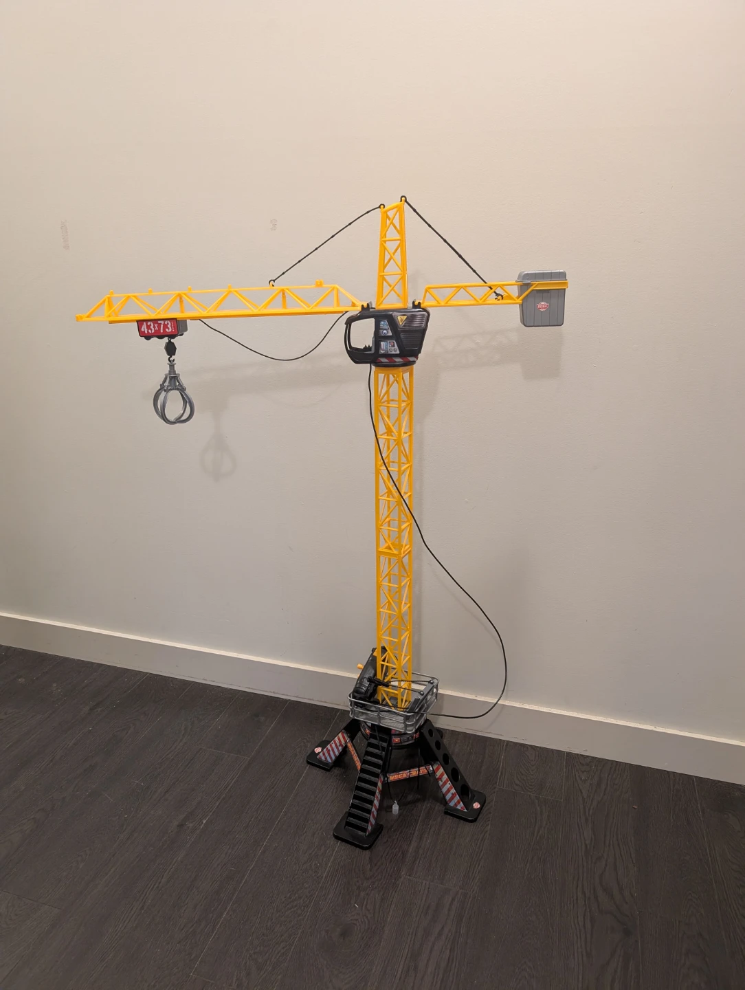 Dickie Mega Crane Construction Toy with Remote Control