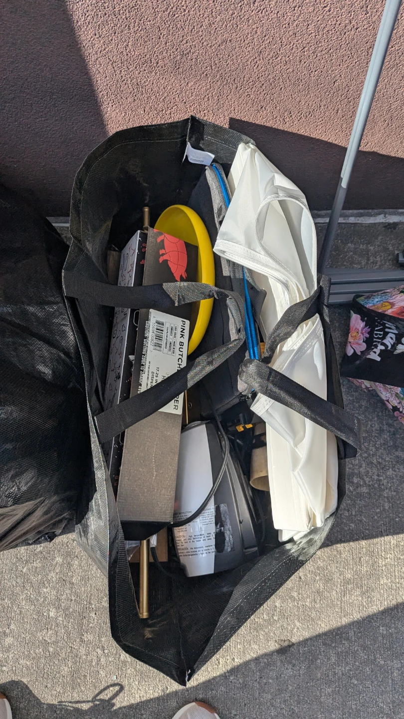 Assorted Items Bundle: Fan, Umbrella, Cushions, Misc Items - photo 4