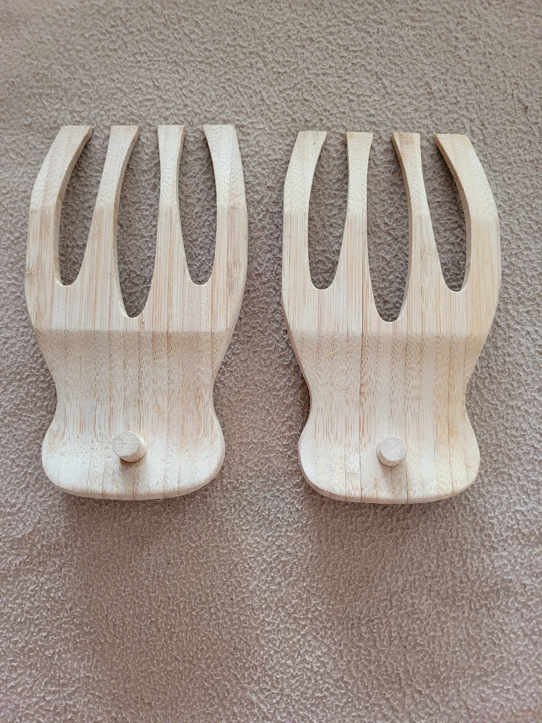 Bamboo Salad Tongs🧡 bingo - photo 2