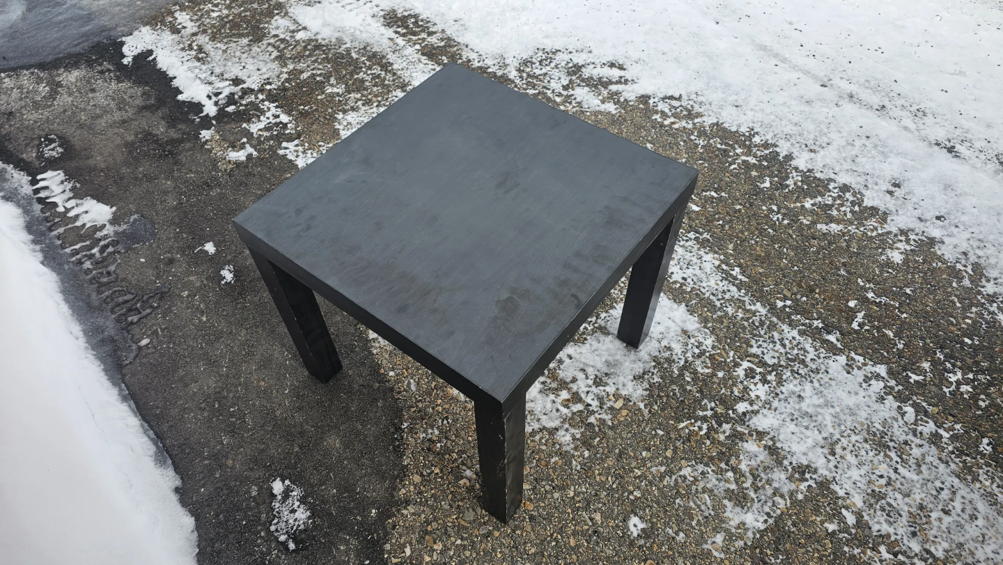 Black Side Table - photo 2