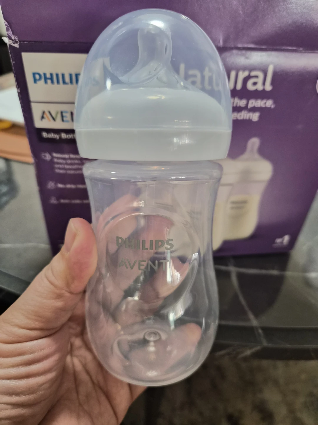 Philips Avent Natural Baby Bottle 9 oz / 260 ml 3x - photo 2