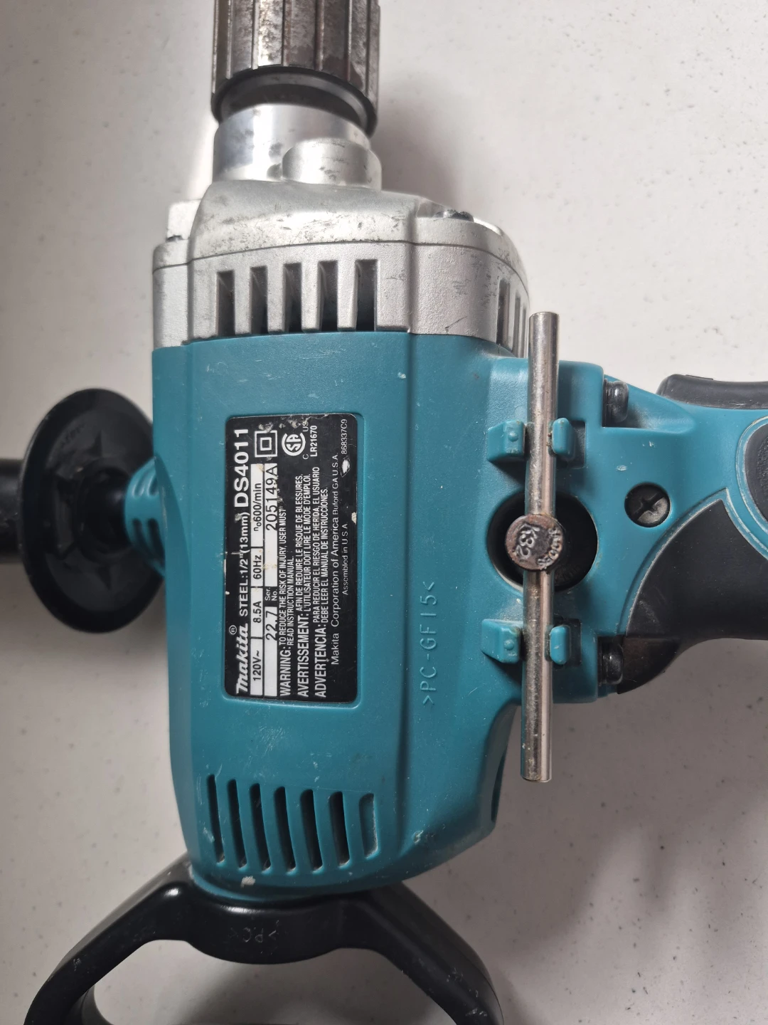 Makita DS4011 1/2" Steel Drill - photo 4