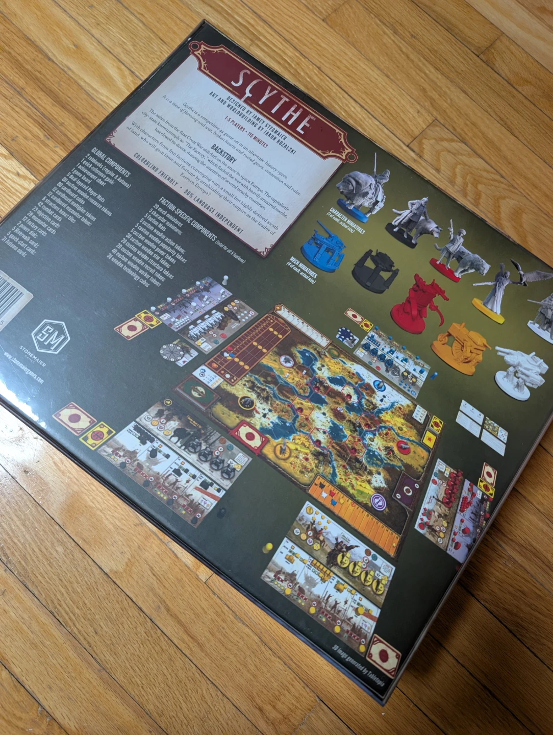 Scythe 1st Edition (sealed) boardgame - photo 4