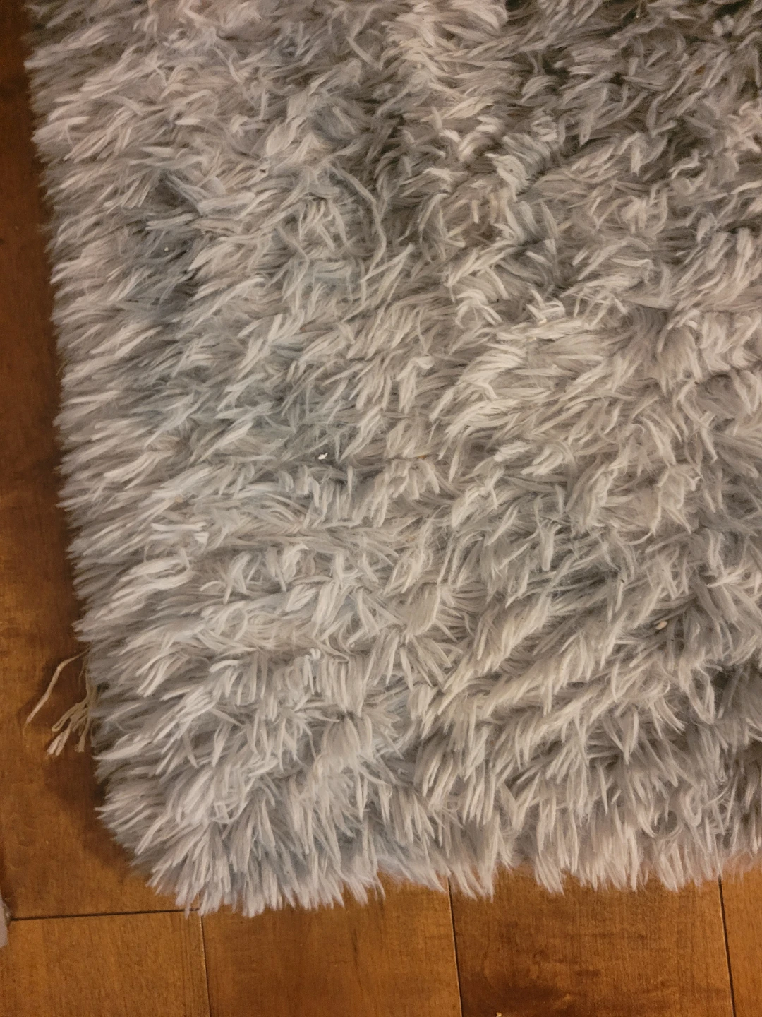 Sour Lemon 8x10 GREY Shaggy Area Rug - photo 2