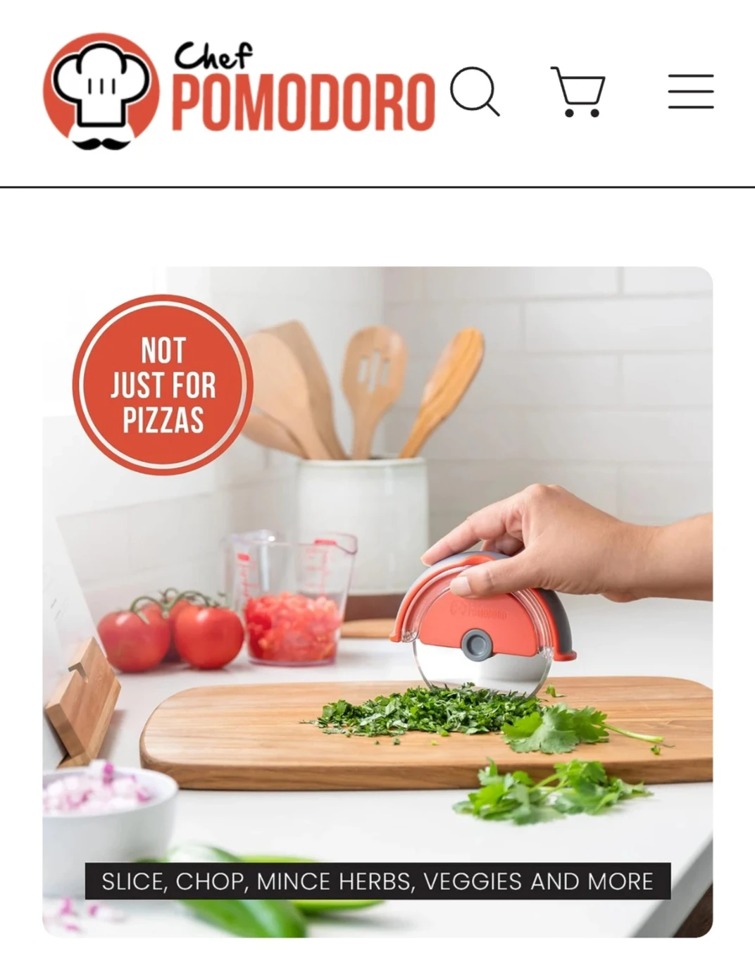 Chef Pomodoro Pizza Cutter Wheel - 4-Inch - photo 5