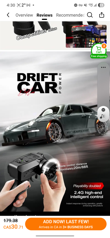 RC drift car (New in box) - photo 4