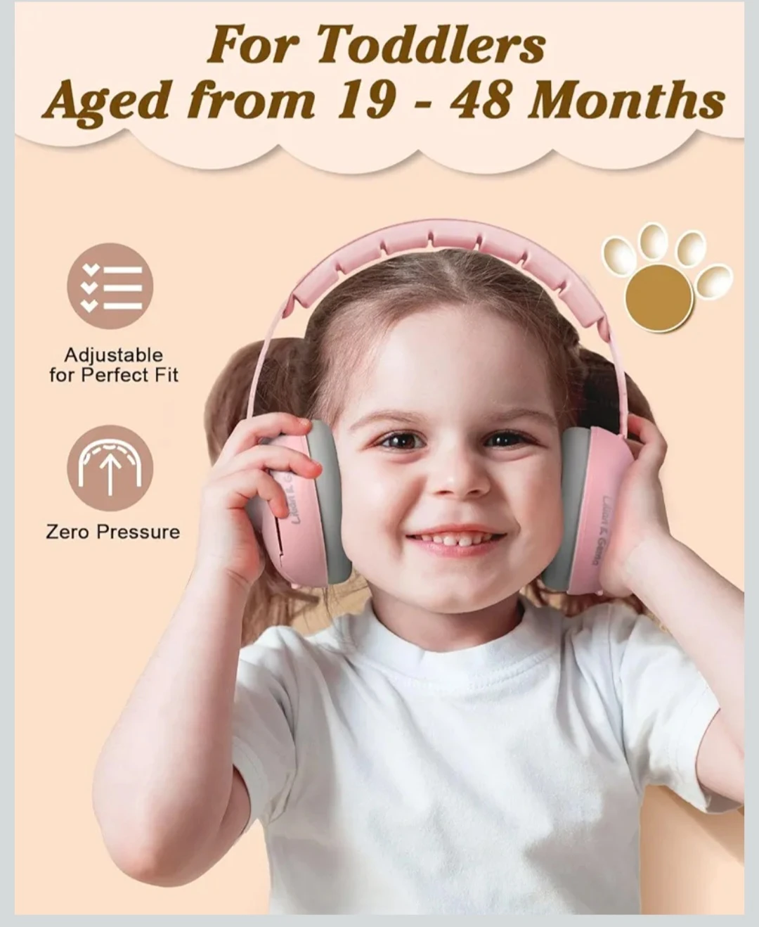2-in-1 Baby Ear Protection, Noise Cancelling Headphones for ... - photo 3
