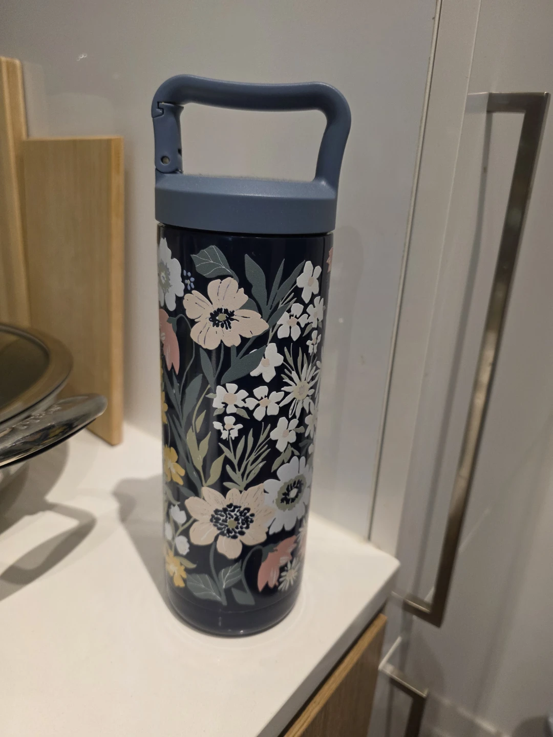 OCS Designs Floral Water Bottle
