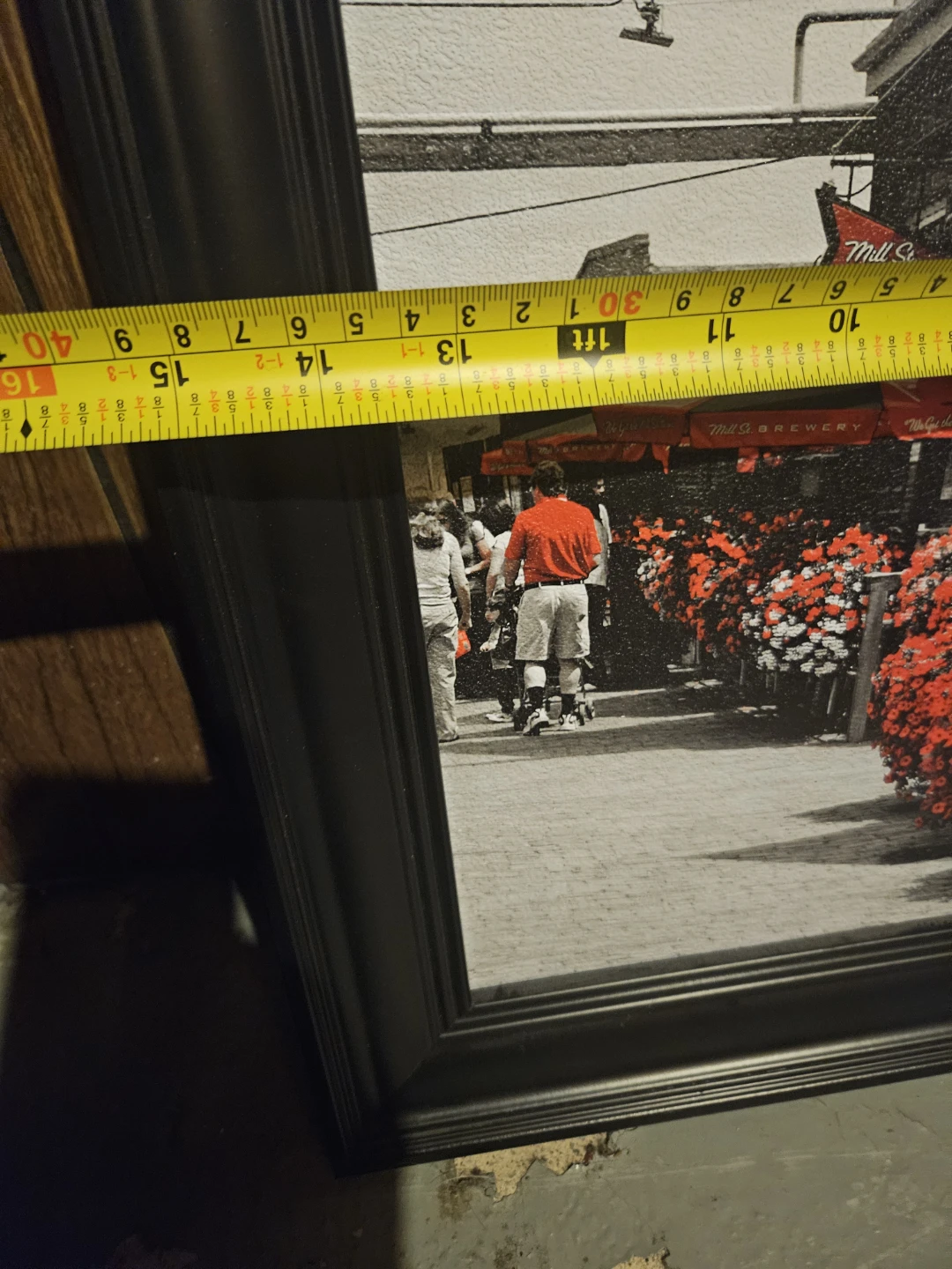 Framed Print - Mill St. Brewery Patio Scene - photo 3