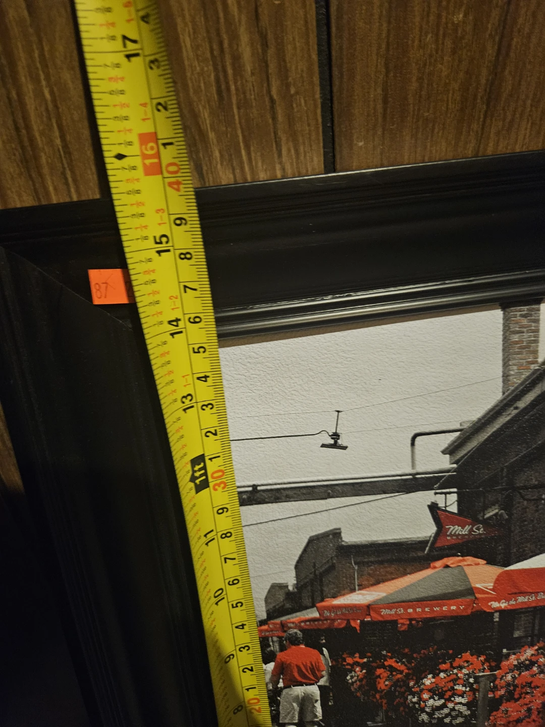Framed Print - Mill St. Brewery Patio Scene - photo 4