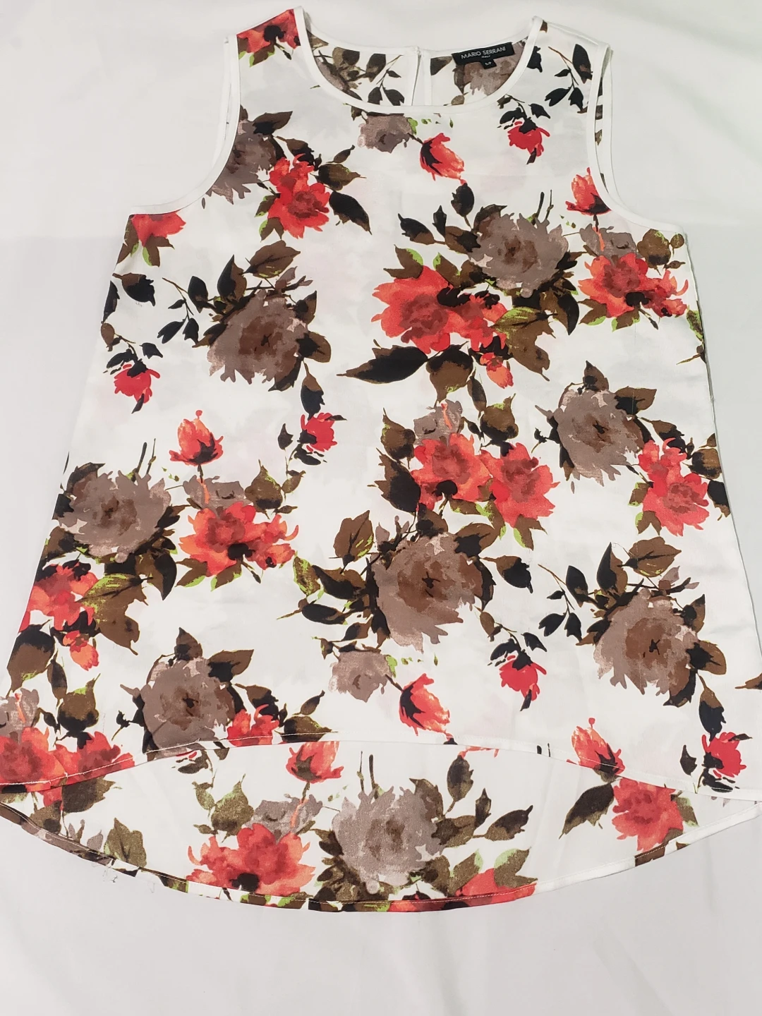 Like New Women's Mario Serrani Red White Tops - photo 2