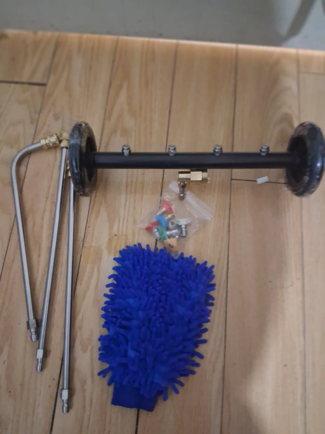 Pressure Washer Undercarriage Cleaner Kit with Mitt