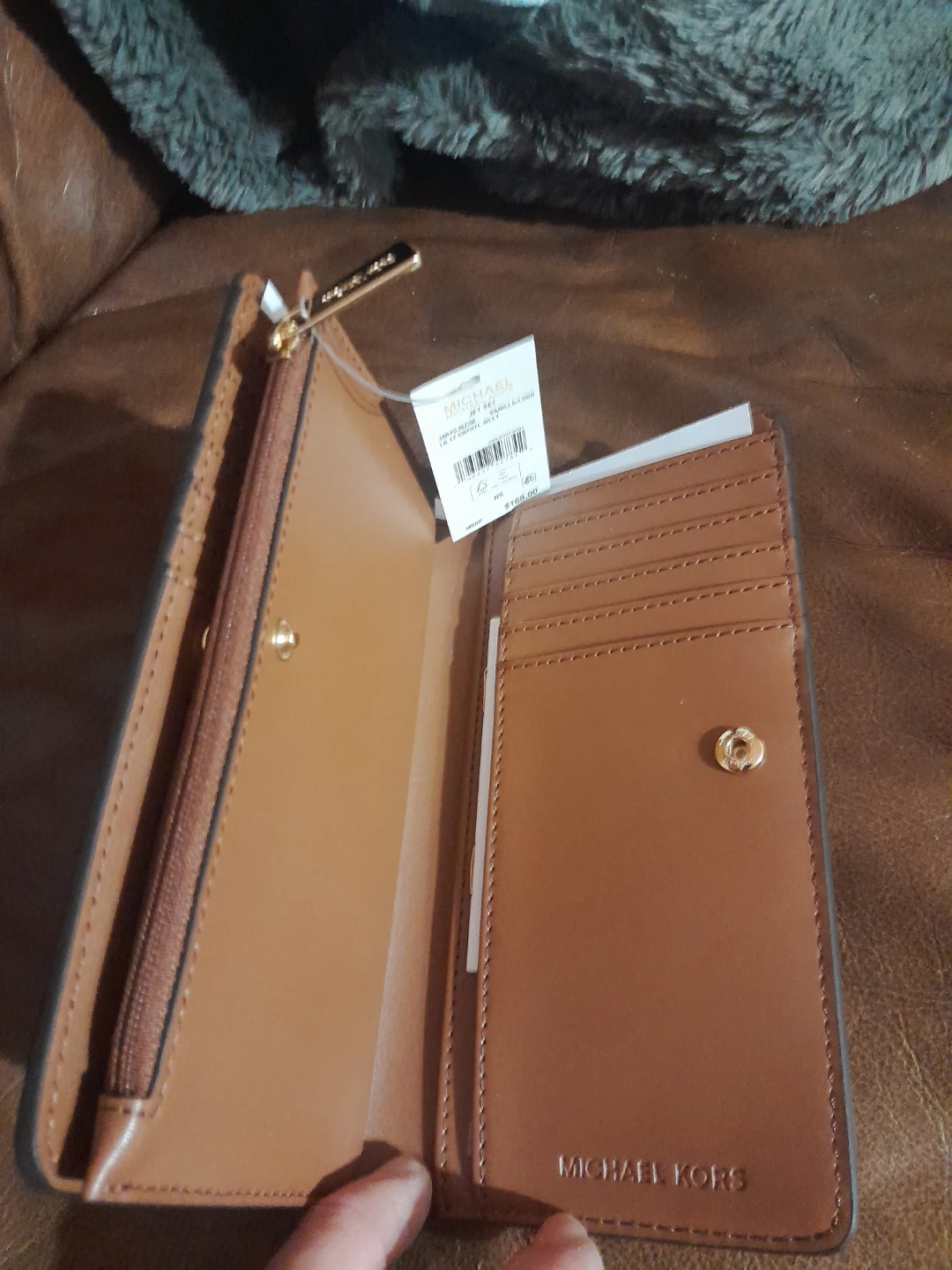 Michael Kors Jet Set Vanilla Logo Continental Wallet - photo 3