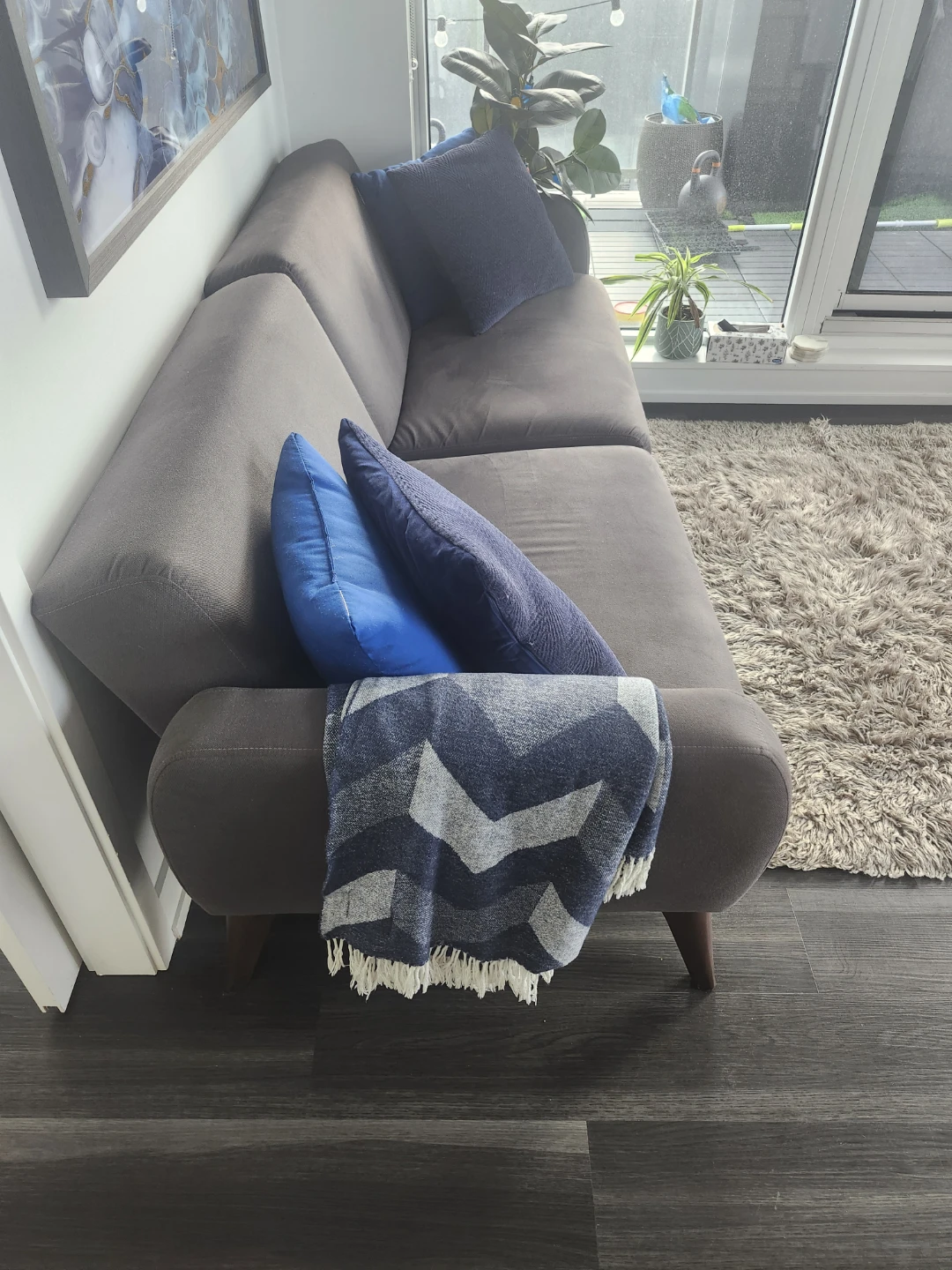Grey sofa - photo 2