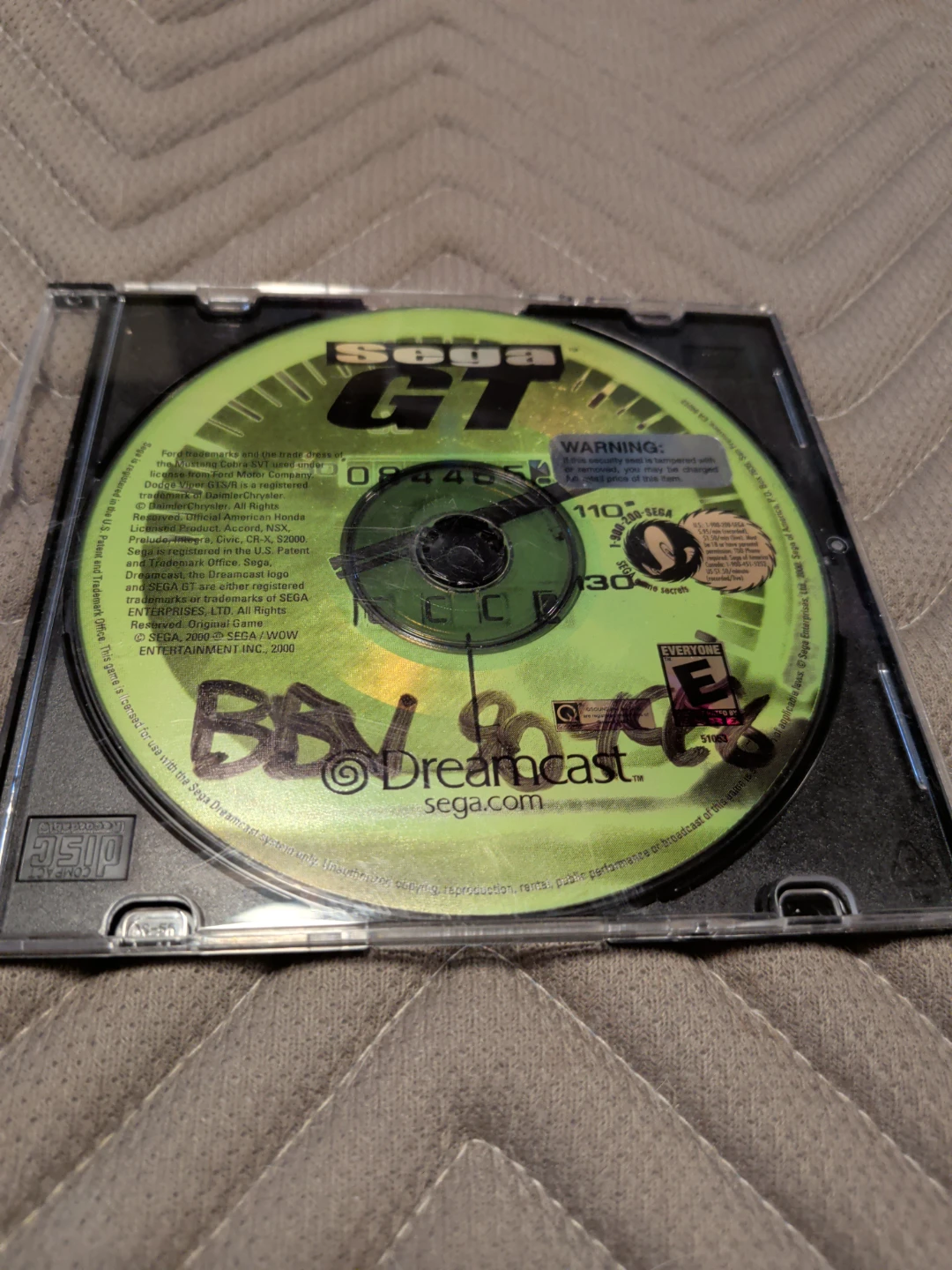 Sega GT Dreamcast Video Game
