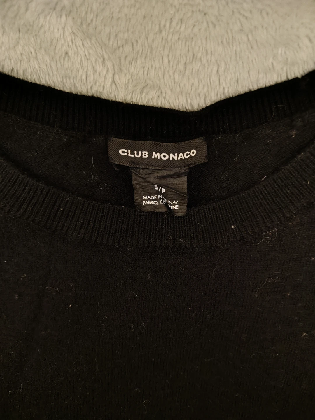 Club Monaco Black Sweater Dress with Bows bell sleeves - XS-S - photo 2