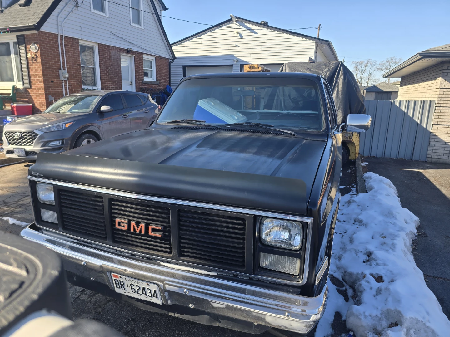 1986 GMC 2500 pick up truck has LS swap