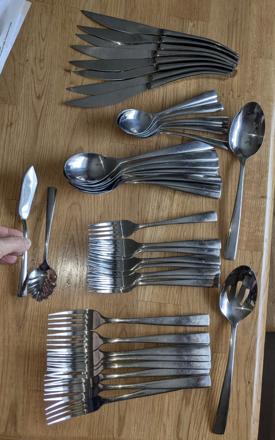 Wexford Forge 18/10 Stainless steel flatware set