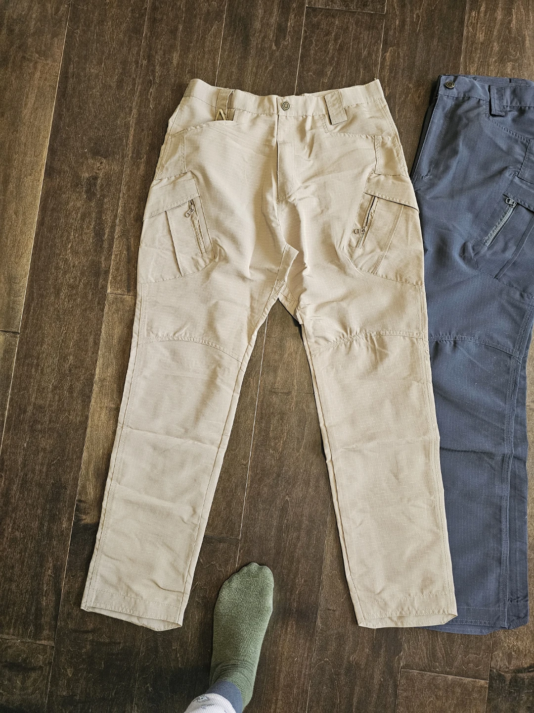 Grey, Army Green Khaki Men's Lightweight Tactical Cargo Pan... - photo 4